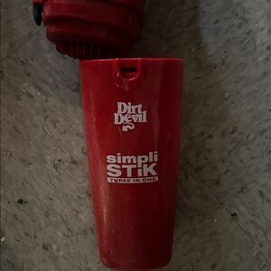 Dirt Devil Simpli STK Red Vacuum Cleaner
